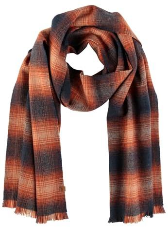 camel active Herren Schal aus reiner Wolle Ziegelrot, menswear-OS