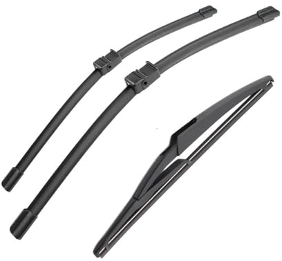 Wischblätter Frontscheibe Für Peugeot 407SW 407 SW Für Immobilien 2003-2010 2011 Auto Vorne Hinten Wischerblätter Windschutzscheibe Windschutz Zubehör 28 +28 + 11 (Farbe : 1 Satz)