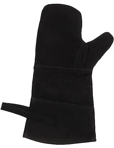 OSALADI Arbeitshandschuh Kamin Grillhandschuhe für die Feuerstelle Hitze Handschuhe Backen Backhandschuhe Arbeitshandschuhe Schweißhandschuhe Feuerfeste Handschuhe Nicht heiß Topflappen
