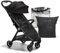 Baby Jogger City Tour 2 Eco Stroller Travel System | Ultra-Lightweight, Foldable & Compact Pushchair Buggy, Carry Bag, Weather Shield & Belly Bar | With Sustainable Fabrics | Black