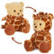 BRUBIES Teddy Giraffe - 25 cm Teddybär im Giraffenkostüm mit Kapuze - Plüschtier für kuschelige Abenteuer - Kuscheltier Geschenk für Kinder