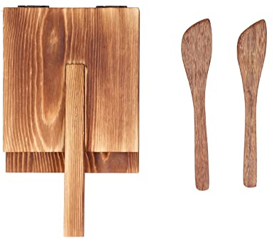 Versatile Wood Tortilla Press with Nonslip Handle, Fine Workmanship, Premium Dough Pressing Tool