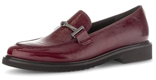 Gabor Damen Slipper, Frauen Slip On,Slip-ons,Mokassins,Halbschuhe,Slides,Schlupfschuhe,schluepfschuhe,Loafer,Bordeaux,41 EU / 7.5 UK