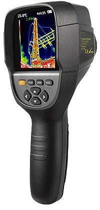 Termocamera, Rilevamento di perdite d'acqua della termocamera a infrarossi Ht-19 Rilevatore di perdite for riscaldamento a pavimento ad alta precisione e alta risoluzione Alta Risoluzione Con Precisio