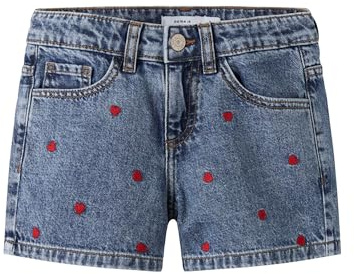 Name IT Damen Shorts Nkfbella Reg DNM Shorts 3674-be Noos