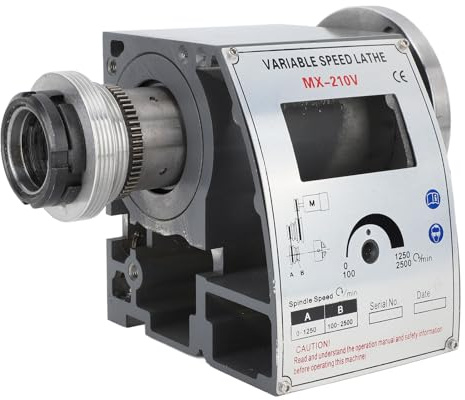 Mini Drehmaschine Schaltschrank Aluminium Shell Edelstahl Drehmaschine Drehmaschine Drehmaschine für WX 210V 2500Rpm