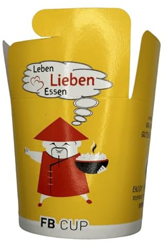 FB CUP Food Box / Pasta Box with Folding Lid 26 oz