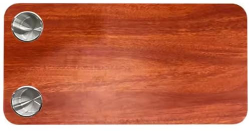 CHBMZ 80 x 40 cm Tischplatte, Klappbare Externe Tischplatte für Wohnmobil, Wohnwagen, Picknick, für Sofawand oder Wohnwagen, Wohnmobil(Red)