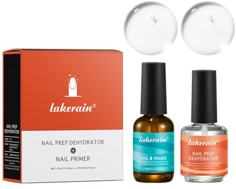 2-teiliges Primer und Prep Dehydrator-Set, schnell trocknend, für Salon, Zuhause, Kunstvorbereitung und Trockenlösung