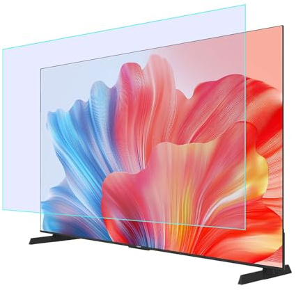AIZYRLYR Protection D'écran Mate Anti-Lumière Bleue, Film Bloquant La Lumière Bleue Film Anti-Rayures Pour Téléviseurs LCD, LED, OLED Et QLED 4K,49 1075x604mm