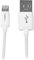 StarTech.com USBLT30CMW 0.3 m (11 Inch) Short White Apple 8-Pin Lightning Connector to USB Cable for iPhone/iPod/iPad, Charge and Sync Cable