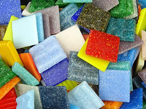 75 Pack Mixed 20mm Vitreous Mosaic Tiles
