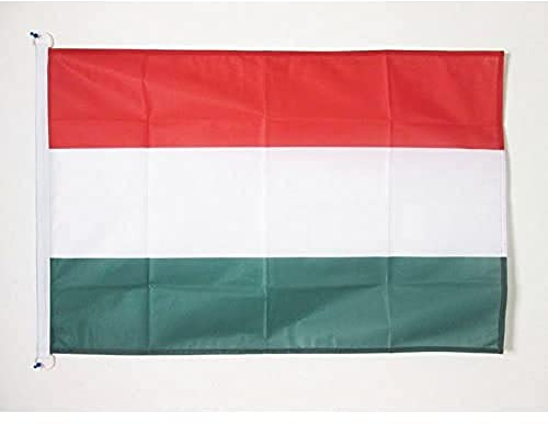 AZ FLAG Bandiera Ungheria 90x60cm per Esterno - Bandiera Ungherese 60 x 90 cm