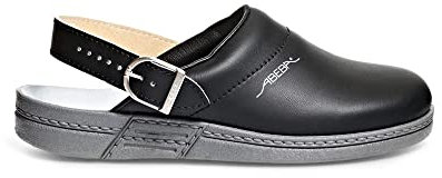 Abeba 7031-36 Berufsclog Arbeitsschuhe - The Original - Farbe: Schwarz - Größe 36