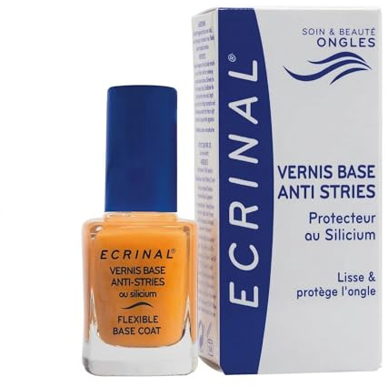 Ecrinal Anti-Streifen Basispflege, bei weichen, brüchigen, empfindlichen Nägeln, 10ml