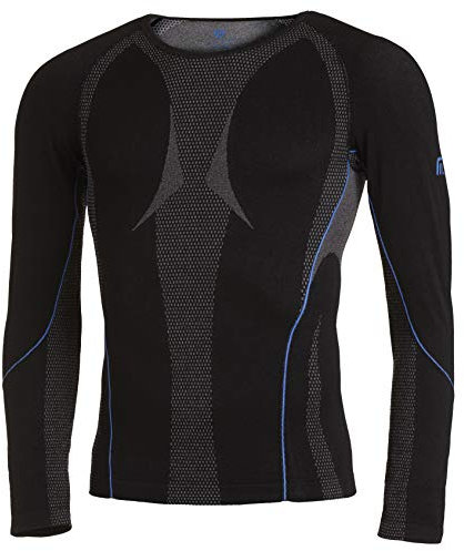 Medico Seamless Herren Sport Profi Unterhemd Premium Silver & Fresh Größe: XL