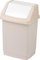 Curver Poubelle, Plastique, Plastique, Beige, 38.5 x 33.5 x 63.5 cm