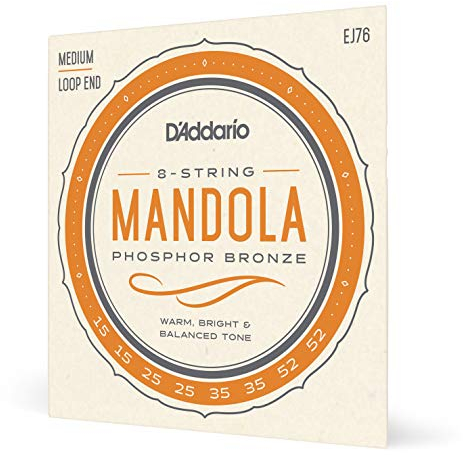 Daddario EJ76 Mandoline Saitensatz