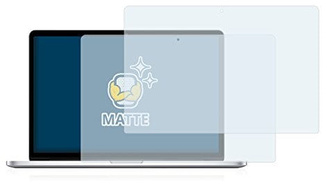 BROTECT Protector Pantalla Anti-Reflejos para Apple MacBook Pro Retina 15 2015 Película Mate Anti-Huellas