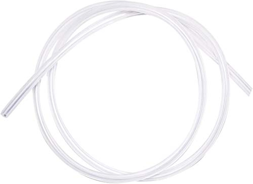 CSDSTORE Silicone Vacuum Food Grade Translucent Rubber Tube Beer Water Air Pump Hose Pipe -3.3 Foot/1M (3mm ID X 6mm OD)