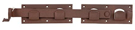 Alberts 300708 DURAVIS® Doppeltorüberwurf | rostbraun duplexbeschichtet | Größe 423 x 70 mm
