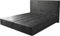 DELIFE Boxspringgestell Dream-Well Mikrofaser Anthrazit Vintage 180x200 cm Bettgestell