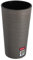 KADAX Cache-Pot décoratif Gris ⌀ 19 cm x H 36,8 cm, Plastique avec éclats de Bois, Insert Amovible – Protection élégante pour Plante en intérieur ou Bureau