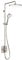 Mira Showers Opero Dual Outlet Mixer Shower Thermostatic Mixer Shower Brushed Nickel 1.1944.005