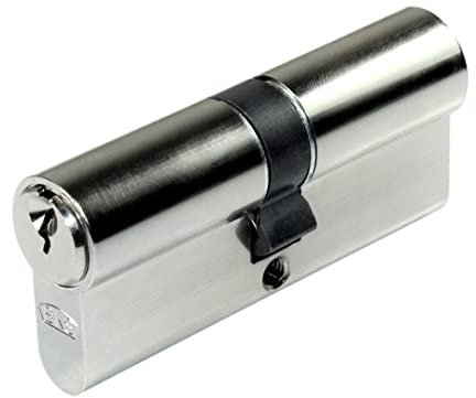 BKS Profilzylinder/Türschloss PZ 88, Baulänge: 27/27 bis 80/80 wählbar, in SN-TEC Schließung incl. SN-TEC Schlüssel (mit 3 Schlüsseln, 31/31 mit beidseitiger GF)