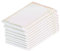 PRICARO Notizblock Golden Dots, magnetisch, A7, 10 Stück