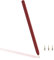 KEEPRO Pencil 2nd Generation for iPad - Magnetic Wireless Charge, Tilt Sensitivity, Palm Rejection Active Pen for Apple iPad Pro 11 4/3/2/1, Pro 12.9 6/5/4/3, Air 4/5, Mini 6 - Red