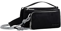 Desigual Basic Modular Monza Cross Body Bag Black