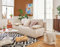 Loutro - 3-Sitzer Sofa - Schlaffunktion und Bettkasten - aus Cord Beige