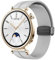 Correa magnética compatible con Huawei Watch GT 4 41mm pulsera para mujeres hombres,18 mm correa deportiva de silicona suave pulsera de repuesto ajustable impermeable para Huawei Watch GT 4 41mm,Gris