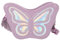Depesche 12784 TOPModel Fairy Love - Handtasche in Mauve, mit Schmetterlings-Motiv, Holo-Effekt und verstellbarem Schultergurt