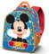 Disney Mickey Mouse Glad-Mochila 3D Elite, Azul, 26 x 31 cm, Capacidad 8 L