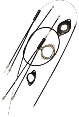 Baoblaze Câbles de Frein gyroscopiques de Rechange pour vélo BMX, Ensemble de câbles de Rotor de Rotor Standard Robuste, Ensemble de câbles inférieurs