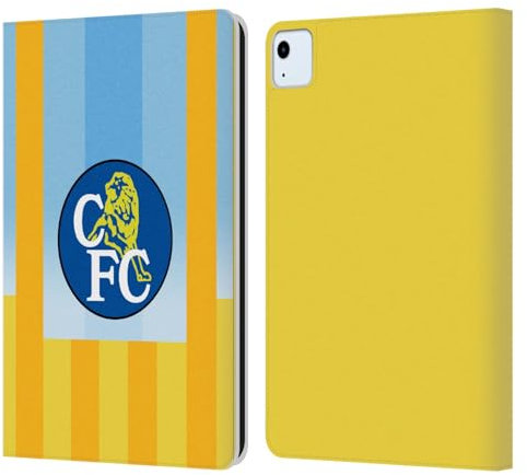 Head Case Designs Licenza Ufficiale Chelsea Football Club Away 1998 Kit retrò e Stadio Custodia Portafoglio in Pelle Compatibile con Apple iPad Air 11 2020/2022/2024/2025