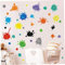 36 piezas de calcomanías de pared de pintura multicolor calcomanías de pared con salpicaduras y manchas calcomanías de pared con manchas de tinta calcomanías de pared con manchas de tinta