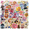 50 Stück/Lot Cookies Runs Kingdoms-Aufkleber, wasserdicht, Vinyl, Anime-Aufkleber für Laptop, Wasserflasche, Gitarre, Reisegeschenk für Kinder, Teenager, Erwachsene, Mädchen, Jungen