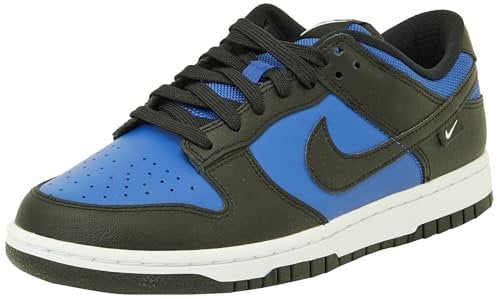 NIKE Dunk Low, Sneaker Uomo, Astronomy Blue Black White, 42 EU