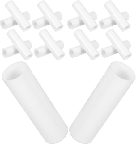 VICASKY 20 Stück Teiliges Zeltstangen-verbinder Robustem Kunststoff Wetterfeste für Outdoor-zeltstangen Kompatibel als Ersatzteil für Camping und Sonnensegel