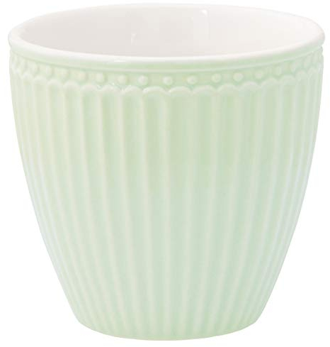 GreenGate - Kaffeetasse - Latte Cup - Becher - Alice - Pale Green - Porzellan