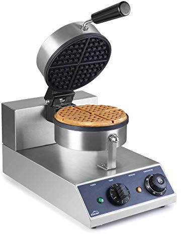 Lacor 69349 – Elektrisches Waffeleisen mit Antihaftbeschichtung 1000 W | Langlebiges Profi-Utensil; entwickelt für optimale Leistung und schnelle, unkomplizierte Reinigung in der Spülmaschine