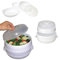 Kabalo 2 Niveau Micro-Ondes légumes Vapeur cuiseur Cuisine cuisinière Pot de Cuisine sain