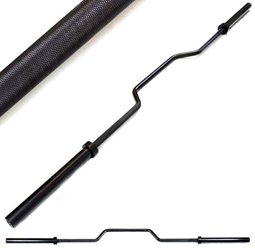 Olympic Cambered Bench Press Bar, 18kg - 2.2m Langhantel Bankdrücken - Rated to 250kg