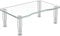 Hemudu Claro Soporte para Monitor de computadora con Altura Ajustable Soporte de Escritorio Multimedia para Pantalla Plana LCD LED TV, Laptop/Notebook/Xbox One