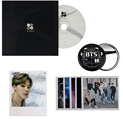 BTS 2nd Album - Wings [ I ver. ] CD + Photobook + Photocard + FREE GIFT / K-POP Sealed