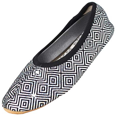 Beck Girl's Silver StarGymnastics Shoes