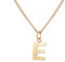 GD GOOD.designs Halskette mit Buchstaben Anhänger E Edda Eike Eileen Elena Elina Elisa Elise Ella Emilia Emily Emma Erika Eva Evelyn Edwin Egon - Valentinstag-Geschenk für Sie und Ihn